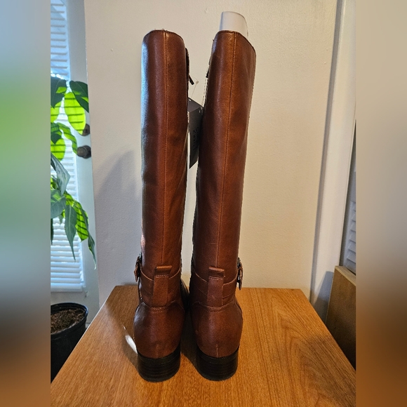 NWT Natutalizer Rena Brown Leather Riding Boot Size 9 - Picture 2 of 5